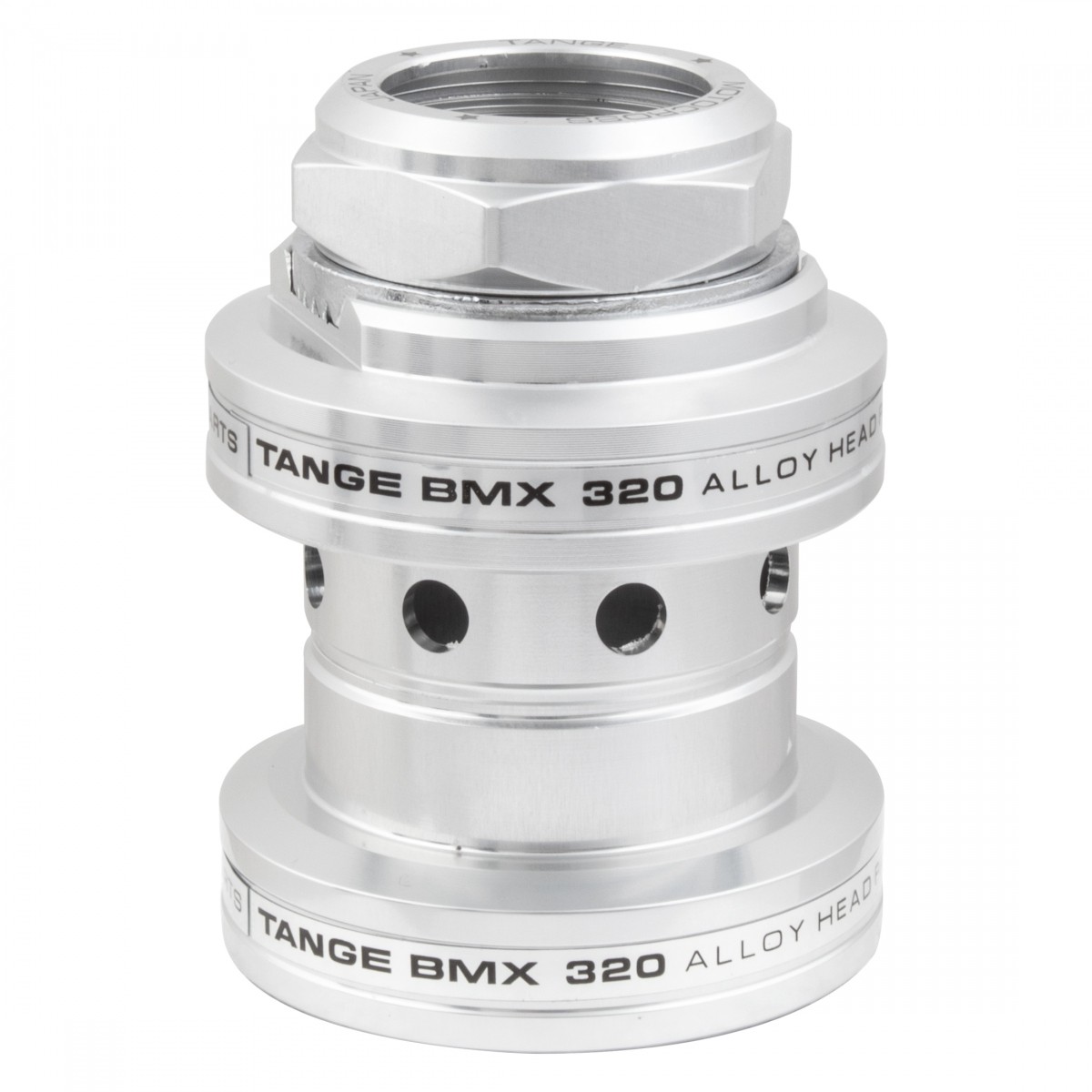 Tange MX320 Silver Threaded BMX Headset | Sealed Bearings, Old School 1'' Design