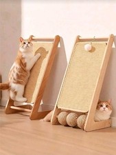 PETSIN 1PC Sisal Cat Scratch Board Sturdy Cat Scratch For Living Room, Bedroom