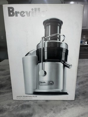 Breville Juice Fountain Plus 850W 2-Speed Juice Extractor JE98XL   New in Box