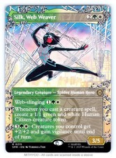 MTG Silk, Web Weaver (Borderless) Marvel's Spider-Man NM
