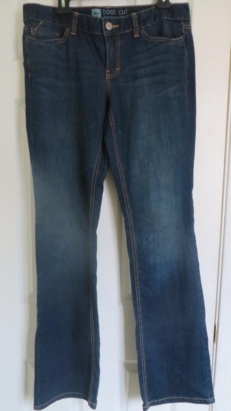 Mossimo Jeans Size 12L BootCut Fit 3, Dark Blue Denim Mossimo Womens Premium NWT