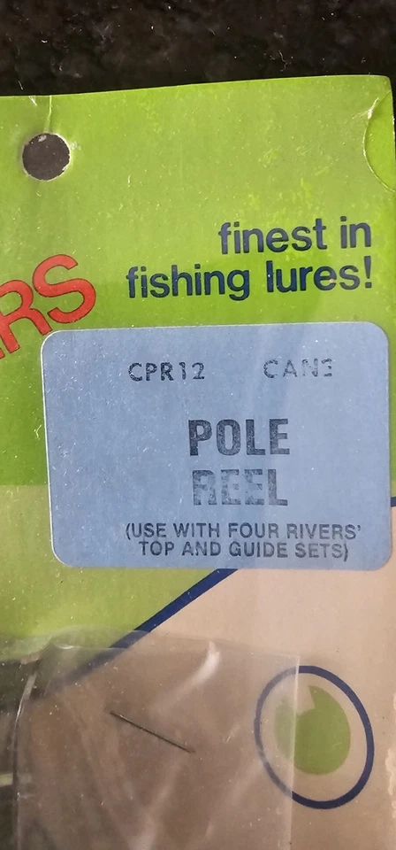 Carrete de pesca en hielo, caña vintage Foto 4 de 4