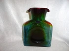 Blenko Glass Water Bottle 384 - Limited Edition - Summer Storm