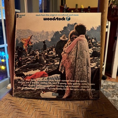 Woodstock 3 Record Set Original 1970