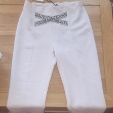 Pinko Kids Logo-Embroidered Trousers / Technical Fabric Pants