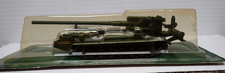 1/72 Scale die cast model of a 2S7 PION SPG (Russian Tanks magazine collection)