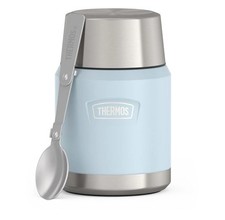 Thermos 16 oz. Icon Vacuum Insulated Stainless Steel Food Jar w/ Spoon NWT