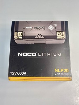 NOCO Lithium NLP20 Group 20 600A 12V 7Ah Lithium Powersport Battery