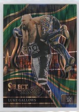 2024 Panini Select WWE Ringside Green Flash Prizm Luke Gallows #297 0yx7