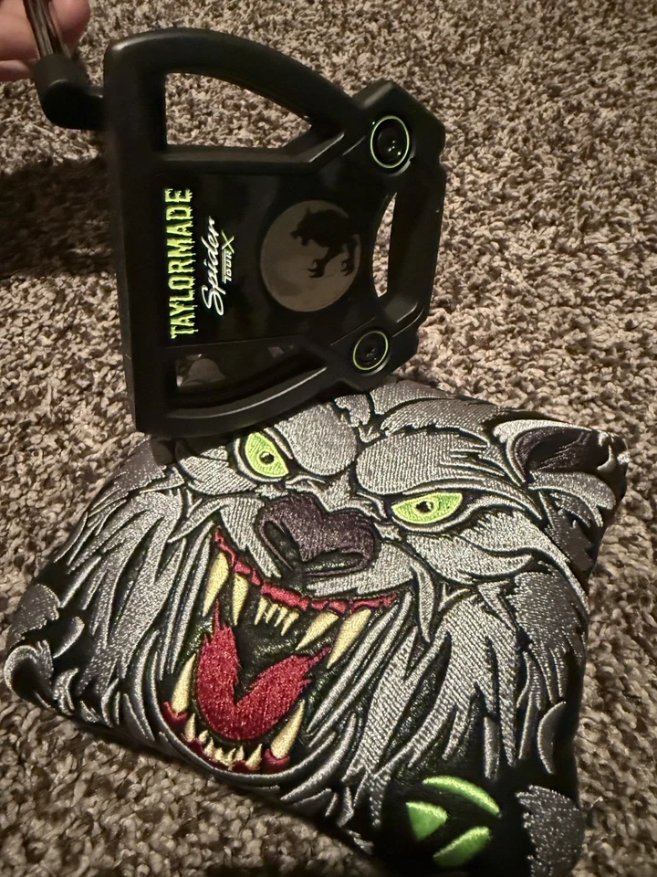 TaylorMade Spider Tour X Midnight Howl L Neck Limited Halloween Werewolf Putter - Image 2 of 4