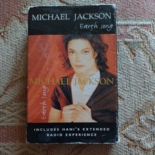 Michael Jackson Earth Song cassette UK Epic 1995 cassette single in card outer