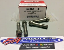 MANLEY 42351-4 ARP 2000 1.600" UHL 3/8" Cap Screw Connecting Rod Bolt 4 Pack