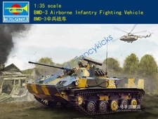 Trumpeter 1/35 09556 BMD-3 Airborne Infantry Flghting Vehicle Assembly Model Kit