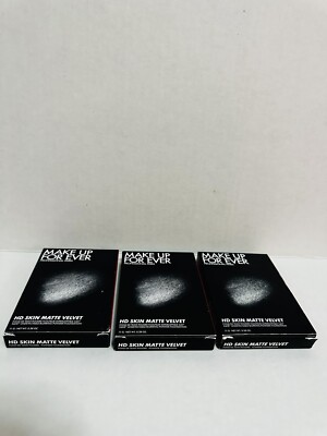MAKE UP FOR EVER HD SKIN MATTE VELVET 24HR BLURRING POWDER FOUNDATION - CHOOSE #