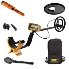 Set professionale cacciatore di tesori Garret Ace 250i con zaino ProPointer AT, protezione bobina