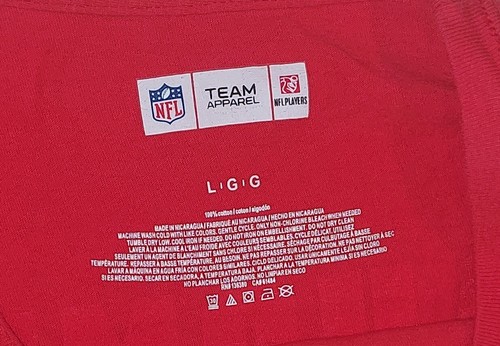 Adult L Patrick Mahomes Chiefs Short Sleeve Name & Number Player T-Shirt - Afbeelding 4 van 6