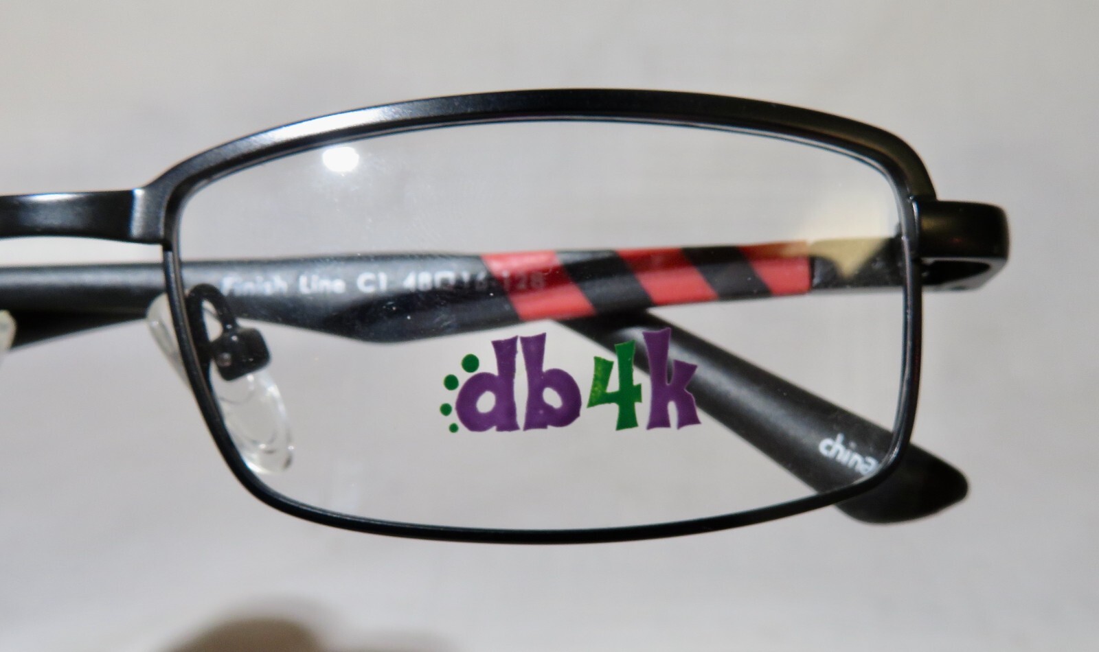 db4k Eyewear, Europa 4816128 eyeglass frame Finish Line Black NEW