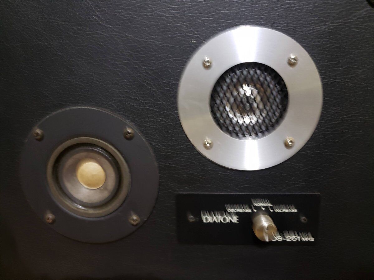 DIATONE DS-251 MK2 Speaker System Audio Bookshelf Vintage DIATONE DS-251 MK2 Speaker System Audio Bookshelf Vintage