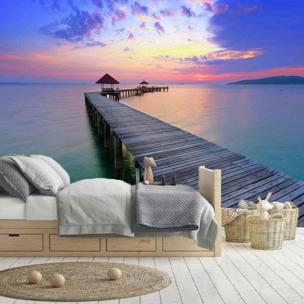 Light A Blue Cloud 3D Full Wall Mural Photo Wallpaper Printing Home Kids Decor-image