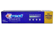 CREST 3D White Fluoride Anticavity Mint Whitening Toothpaste Pasta Dental 2.3oz