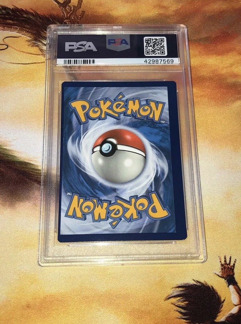 PSA 9 OC Poliwhirl 24/108 Off centered -Miscut- Alignment
