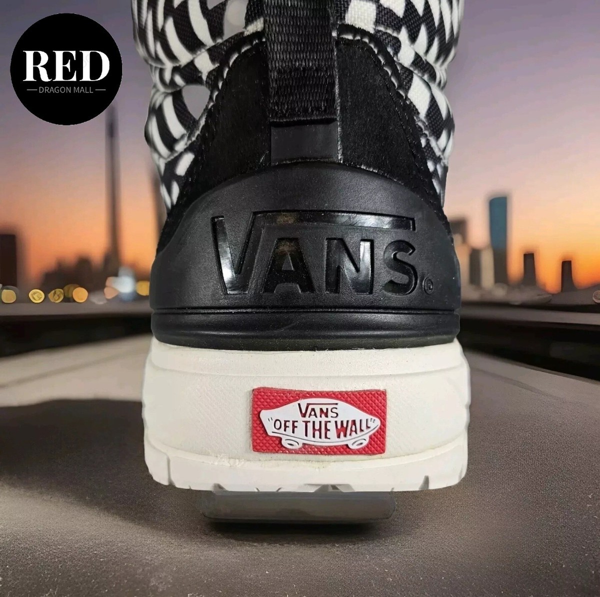 Vans UltraRange EXO Hi GORE-TEX® MTE-2 Black Warped Check  display picture 1