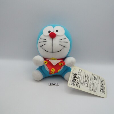 Doraemon C2405 Epoch 2004 Plush Stuffed 5'' TAG Toy Doll Japan 