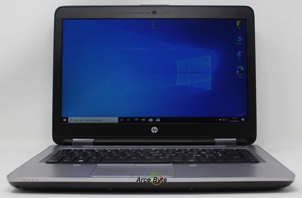 NOTEBOOK HP PROBOOK 645 G2 14" PC PORTATILE AMD PRO A8 SSD128GB RAM8GB GRADO B 4 - Immagine 4 di 4