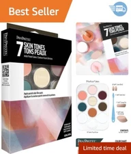 7 Multicolor Skin Tone Artist Pastels by GOLDEN with Low Dust & Erasable Finish