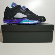 jordan 5 retro low golf black grape