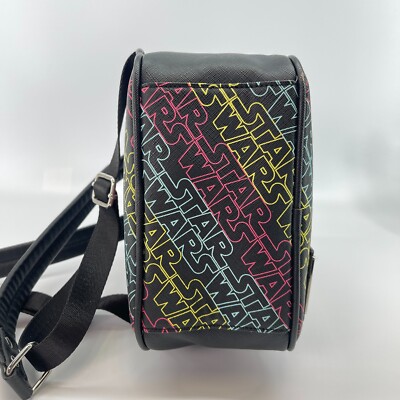 Loungefly Star Wars Rainbow Color Logo Mini Backpack Black  display picture 1