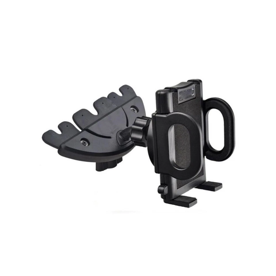 US CD Slot Car Phone Holder Universal Cell Phone Car Mount for iPhone Samsung - Image 2 of 4