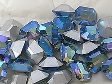 Swarovski Rhinestones Light Sapphire AB 10x8 MM Art 176/1 Now Art 4600 4 Packs