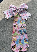 Disney Parks Sparkle Princess Youth Sock and Icon Bow set Size Med NWT