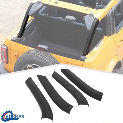 4PC REAR ROLL BAR COVER PROTECTOR SHELL GUARD FOR FORD BRONCO 4DOOR 21+ EXTERIOR