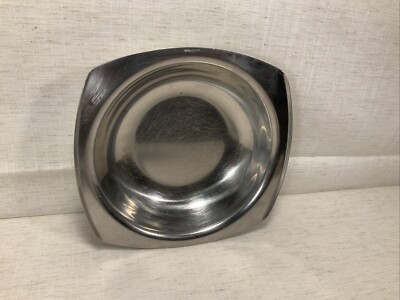 Gense Sweden Stainless Handled Serving Bowl MCM Modernist Stainless Steel Vint