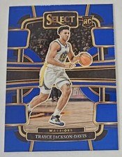 2023-24 Panini Select Card #84 Trayce Jackson-Davis Rookie Golden State Warriors