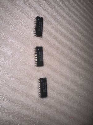 3PC CD4028BEX RCA H 715 CD4028 New, Old Stock