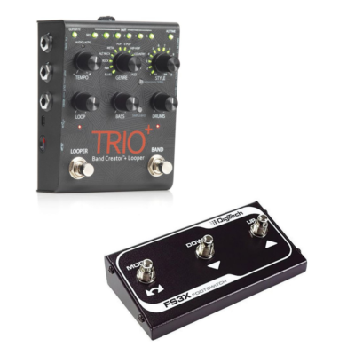 DigiTech Trio+ Band Creator and Looper Pedal w FS3X Foot Switch | eBay