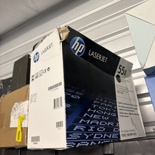 Genuine HP 55X Black CE255X High Volume Print Cartridge Free Shipping DD