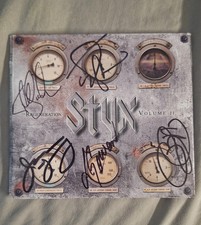 Styx Regeneration Volume 2 II Autographed CD Signed by the Band