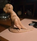 Vintage Sinclair Dinoland Brown T-Rex Tyrannosaurus Rex Gas & Oil