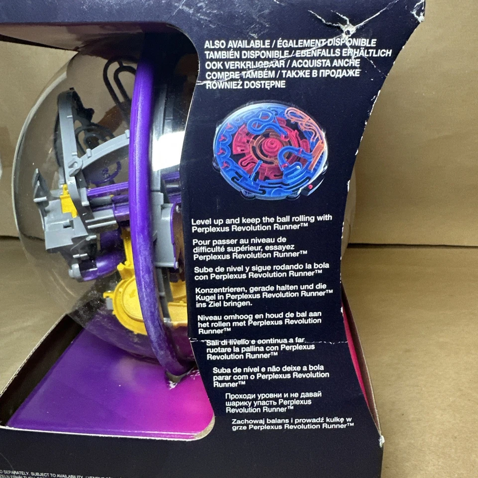 PERPLEXUS EPIC Maze Game 125 BARRIERS Challenges BALL Globe SPHERE Family Fun! - Image 4 of 4