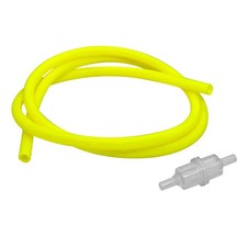Hose Petrol Yellow 5x8mm & Filter Motorcycle Scooter Moped 1M - MF9787