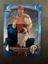 2025 Bowman Chrome Sapphire Edition - Chrome Prospects Alirio Ferrebus #BCP-198