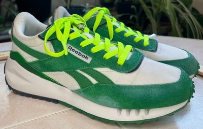 Reebok Forte Racer Green Size Men's 7.5 Excellent Condition