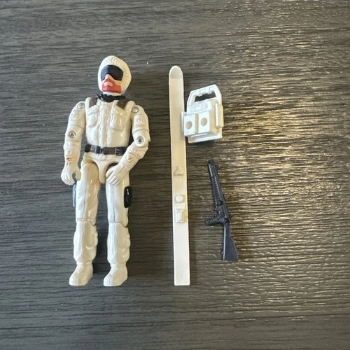 Snow Job V1 Near Complete Nice Minty GI Joe 1983 Vintage Hasbro Figure