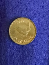 1937 George VI Farthing Coin