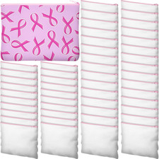 50 Pcs Sublimation Blank Canvas Makeup Bags Bulk DIY Heat Transfer Canvas Pen Ca