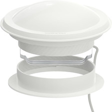 Oblò Sfiatatoio per Camper, Caravan E Roulotte (Ghiera Alta 60Mm E Ventola 12V)